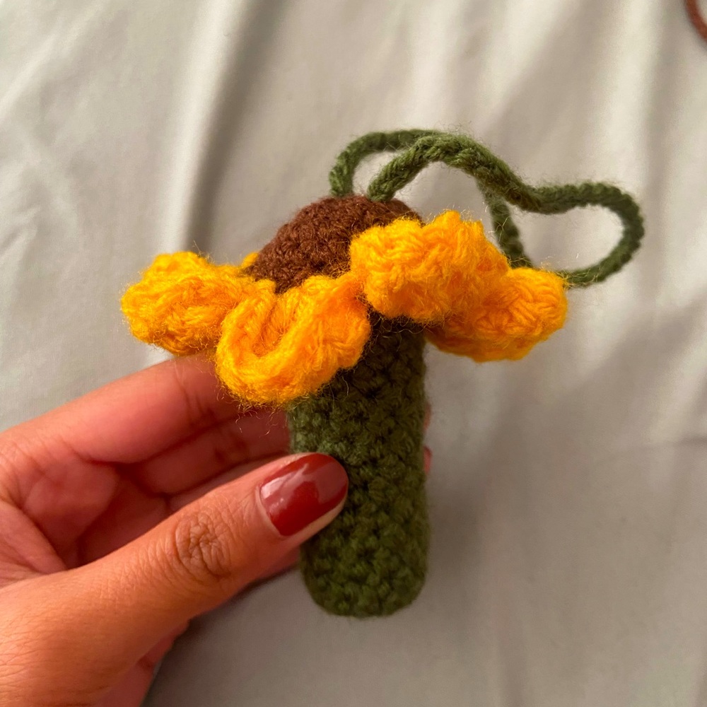 Crochet chapstick holder